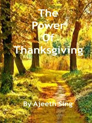 cover image of The Power of Thanksgiving